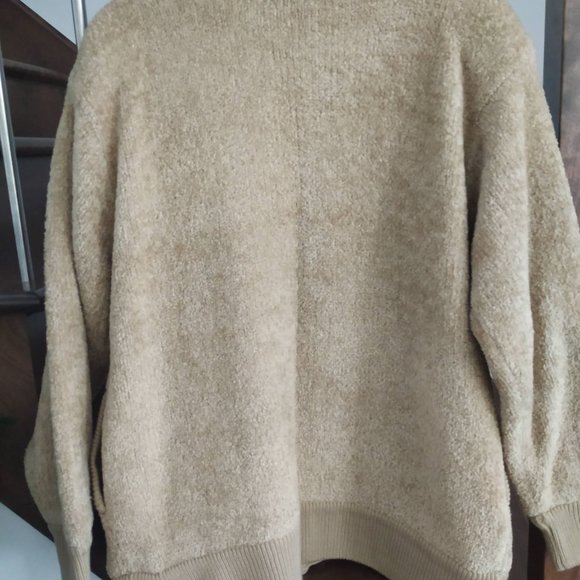 Vtg.MOFFI fall lined cardigan jacket sweaterembroidery & p - Picture 8 of 11